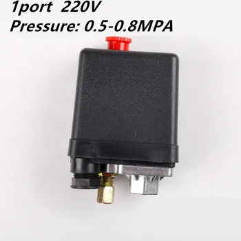

1 Phase 220-240V 5-8kgs 15A 175PSI 12Bar Air Compressor Pressure Switch Control Valve 3Phase 380V 20A