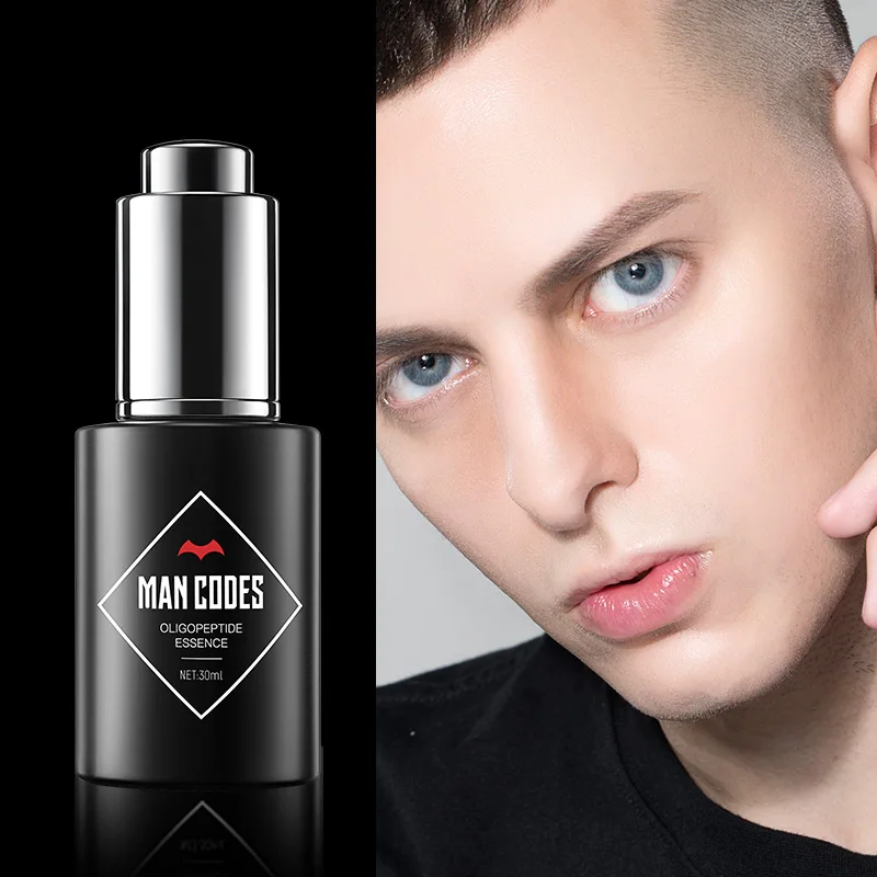 MANCODES 30ml Oligopeptide Anti- Acne Face Serum Shrink Pores Face Essence Firming Facial Essences Anti-Aging Repair Cream