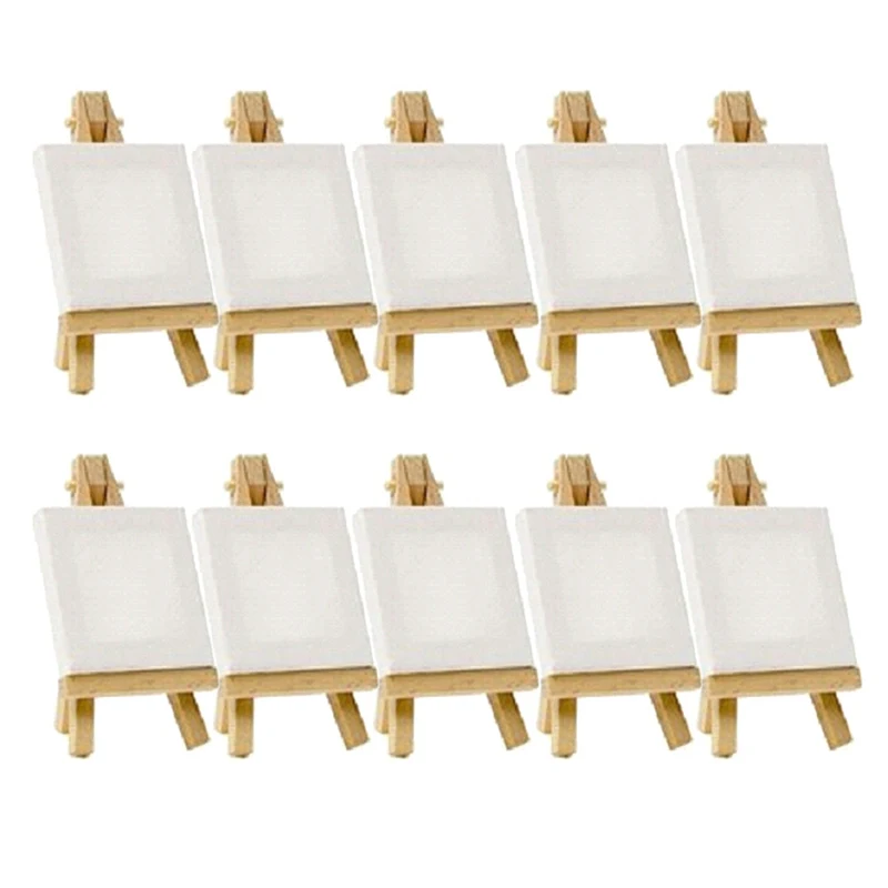 Wooden Easel Mini For Oil Painting Canvas