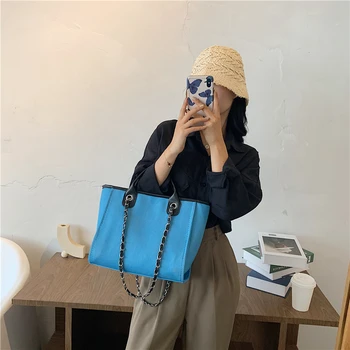 

New Style Super Large Capacity Handbag Ladies Shopping Shoulder Bag Fashion All-match Women‘s Commuter Wallet Handbag