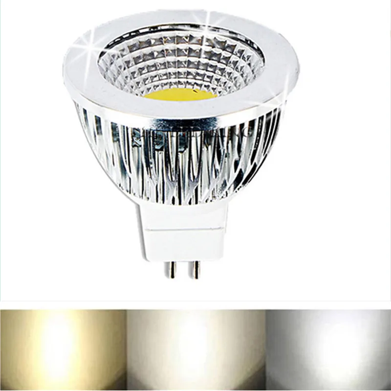 Tanie Super Bright Lampada żarówka LED MR16 GU5.3 COB Bombillas lampa sklep