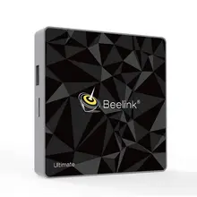 ТВ приставка Beelink GT1 Ultimate Android 7,1 64 бита DDR4 3 ГБ eMMC 32 Гб с Amlogic S912 1000 Мбит/с LAN/Dual WiFi 2,4G+ 5,8G/H.264/H.26