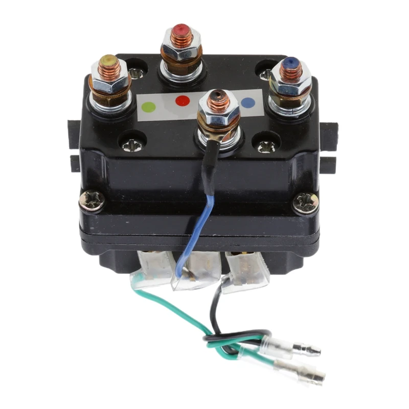 Universal 12V 500A Winch Solenoid Relay for 9500 17000Lbs ATV UTV Truck