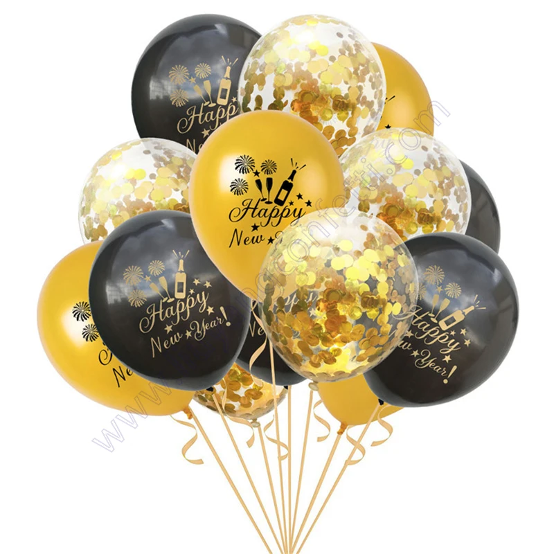 

Merry Christmas Air Balloon Event Party Decoration Wedding Confetti Rose Gold Silver Foil Letter Happy New Year 2024 Ballon Home