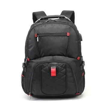 

Backpack 17 Inch Laptop Durable Water Resistant Travel Computer Back Pack Bag for Men Women with USB Charging Port