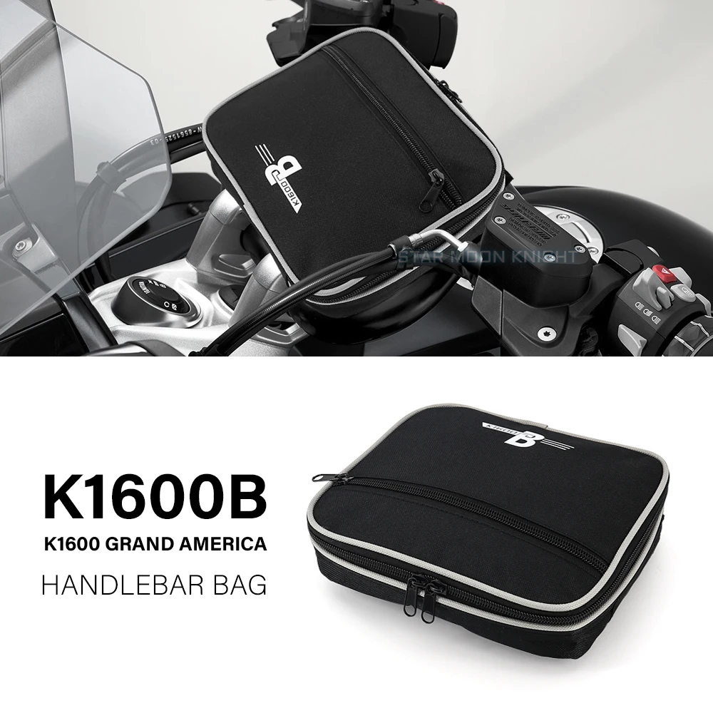 Motorcycle Accessories Waterproof Bag Storage Handlebar bag Travel Tool bag For BMW K1600B K 1600 B K1600 Grand America GA motorcycle accessories storage bag for bmw k1600b tool bag k 1600 b waterproof bag k 1600b car luggage inner bag