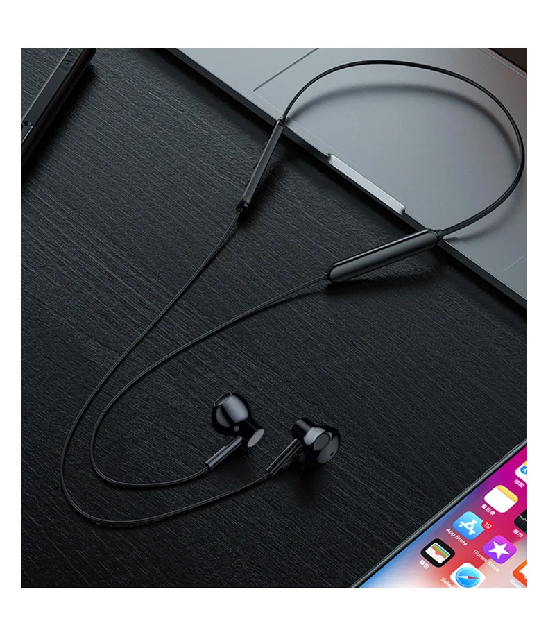L03X wireless bluetooth headset hanging neck magnetic sports running bluetooth headphones ear phones
