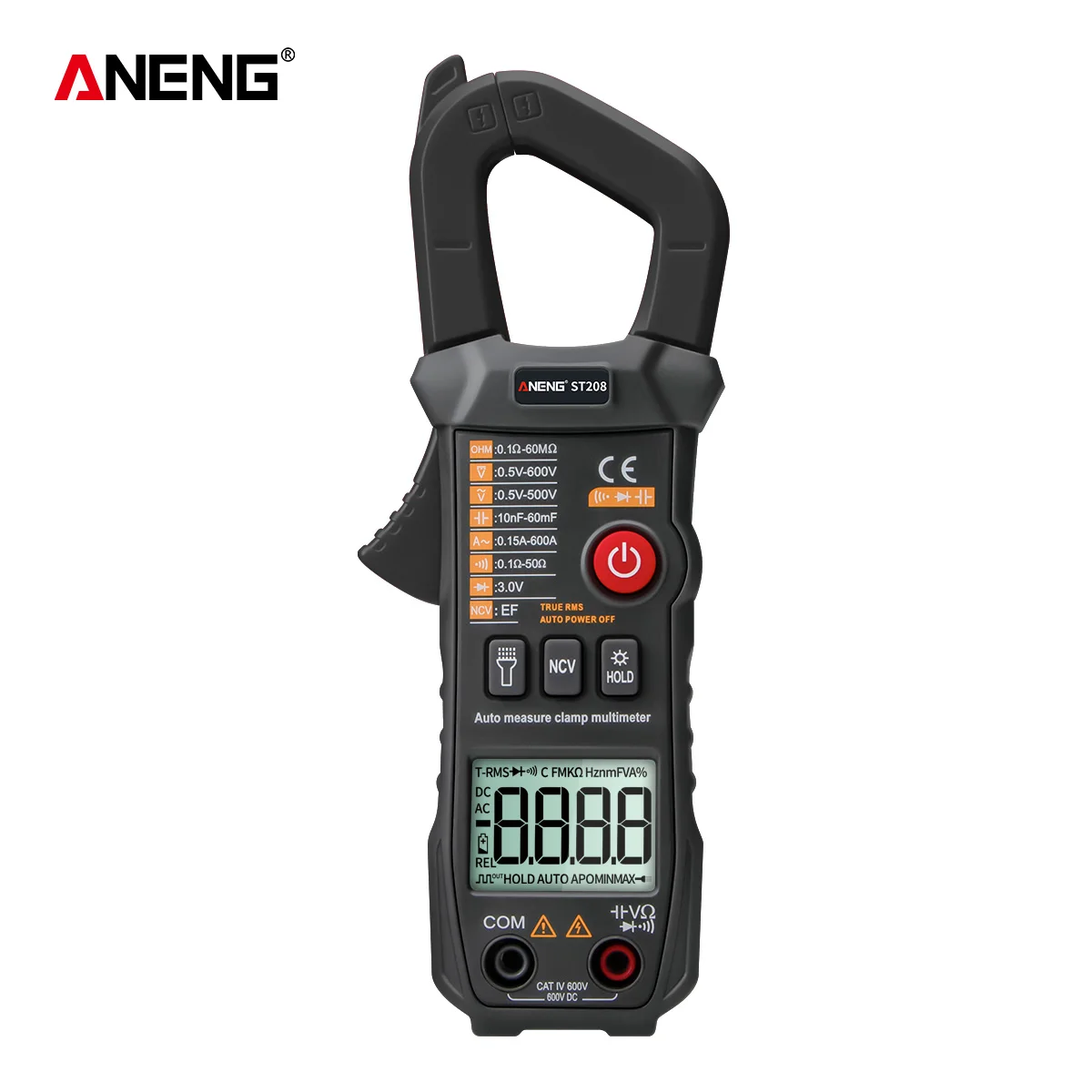 ST208 Digital multimeter capacitor tester testers be true transistor 2 digit lcd display smt tools rms meter dmm | Инструменты