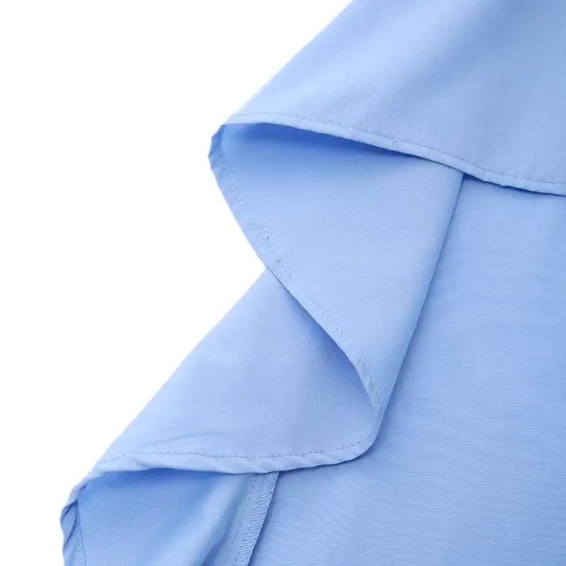 Женская рубашка больших размеров с асимметричным подолом, туника, топы, ZANZEA, женские повседневные офисные шикарные блузы, сексуальные туники с v-образным вырезом, топы, Chemiser 5XL
