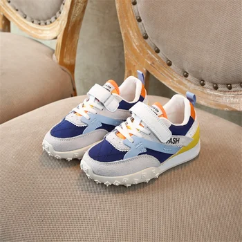 

2020 Kids Sport Sneakers Baby Girls Casual Sneakers Children Genuine Leather Sneakers Boys Basket Brand Shoes Trainers Tenis