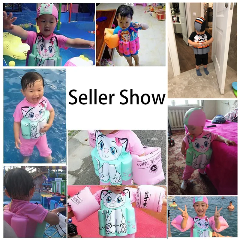 Children Floating Swimwear Detachable Buoyancy Zipper Back Training Bathing Suit Safe Learning Lesson Protective Float Swimsui