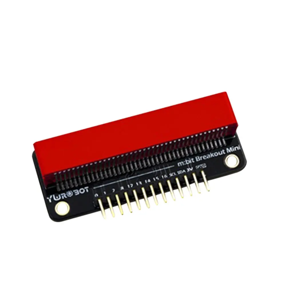 Red Модуль расширения макетной платы, переходная пластина, мини-адаптер для BBC Micro: bit Microbit - Комплект: Red