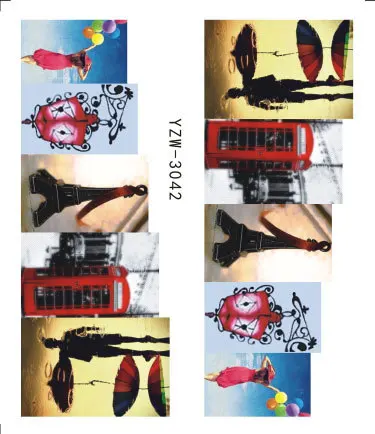 Алиэкспресс Лидер продаж "наклейка на ногти водная переводная наклейка s украшение для ногтей Yzw3028