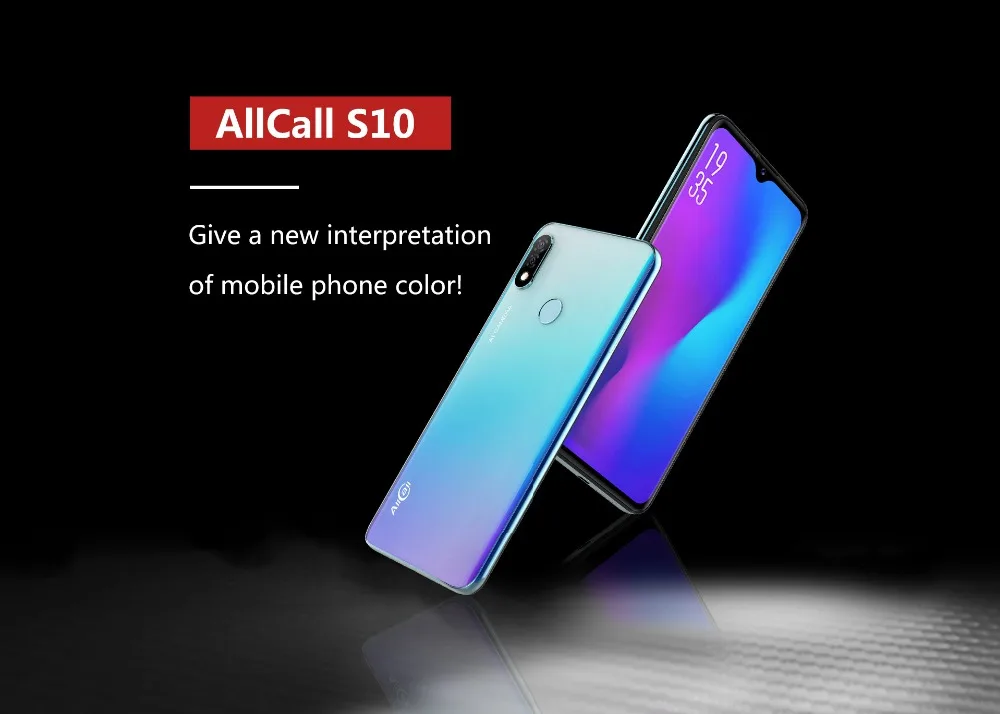 Глобальная версия Allcall S10 смартфон Helio P23 4 Гб+ 64 Гб Восьмиядерный 16 МП Двойная камера 6,2" экран капли 4G LTE мобильный телефон