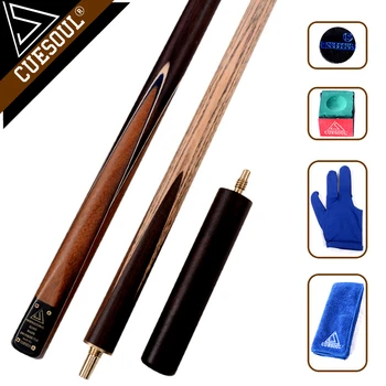 

CUESOUL 57" 3/4 9.8mm Snooker Cue With Extension/Joint Protector CSSNK002