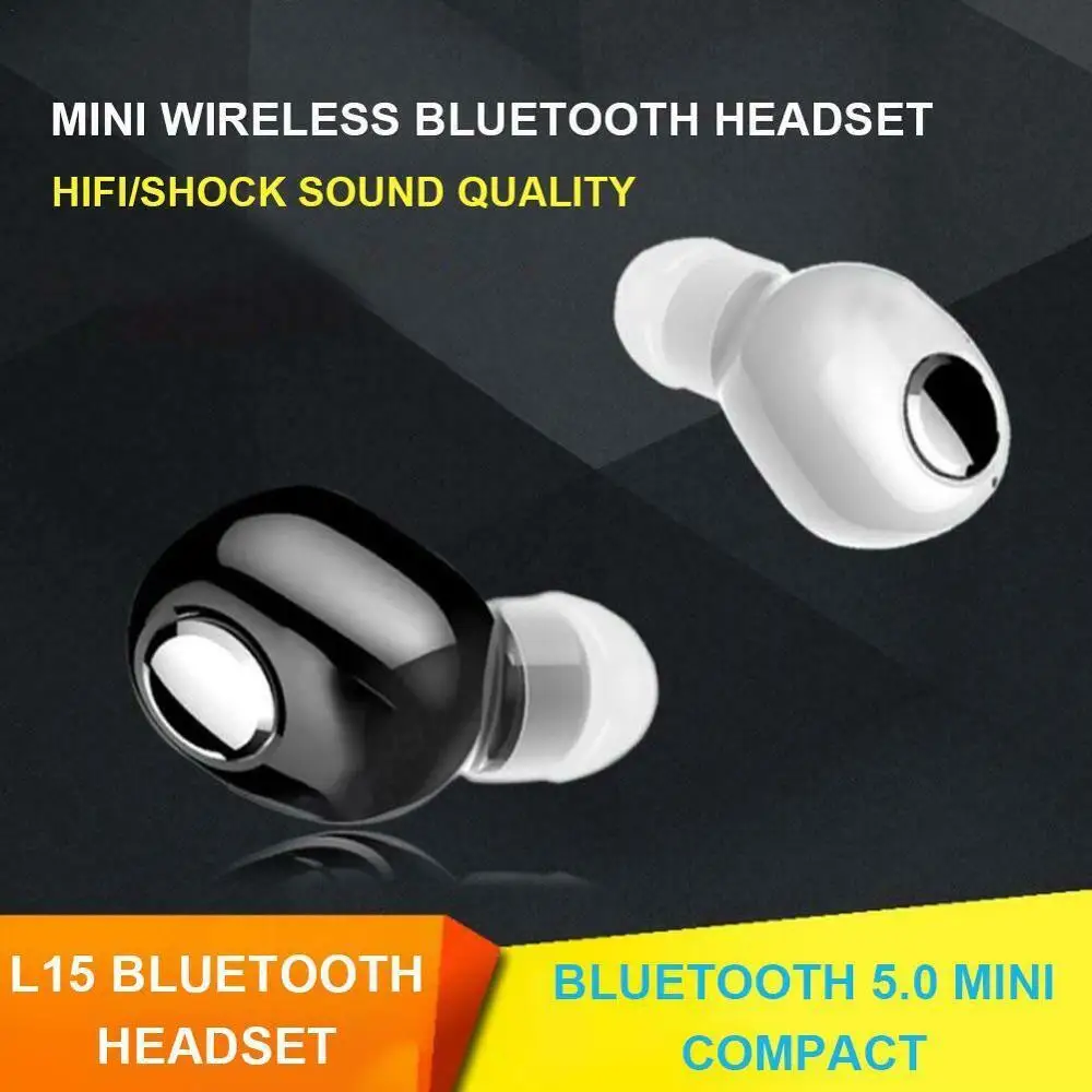 TWS беспроводные наушники Bluetooth 5,0 гарнитура наушники-вкладыши стерео с портативным микрофоном