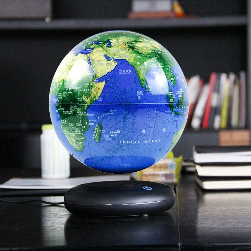 8 Inch Magnetic Levitation Floating World Globe –