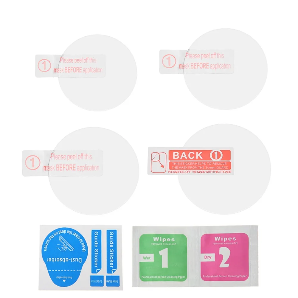 

Tempered Glass Protective Film Guard Case For DW Watch Screen Protector Cover Dropship