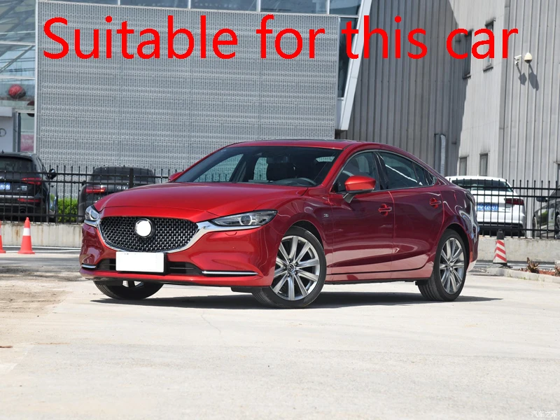 Для Mazda 6 Atenza автомобильные аксессуары ABS Хром передний капот решетка решетки бампера губы сетки накладка