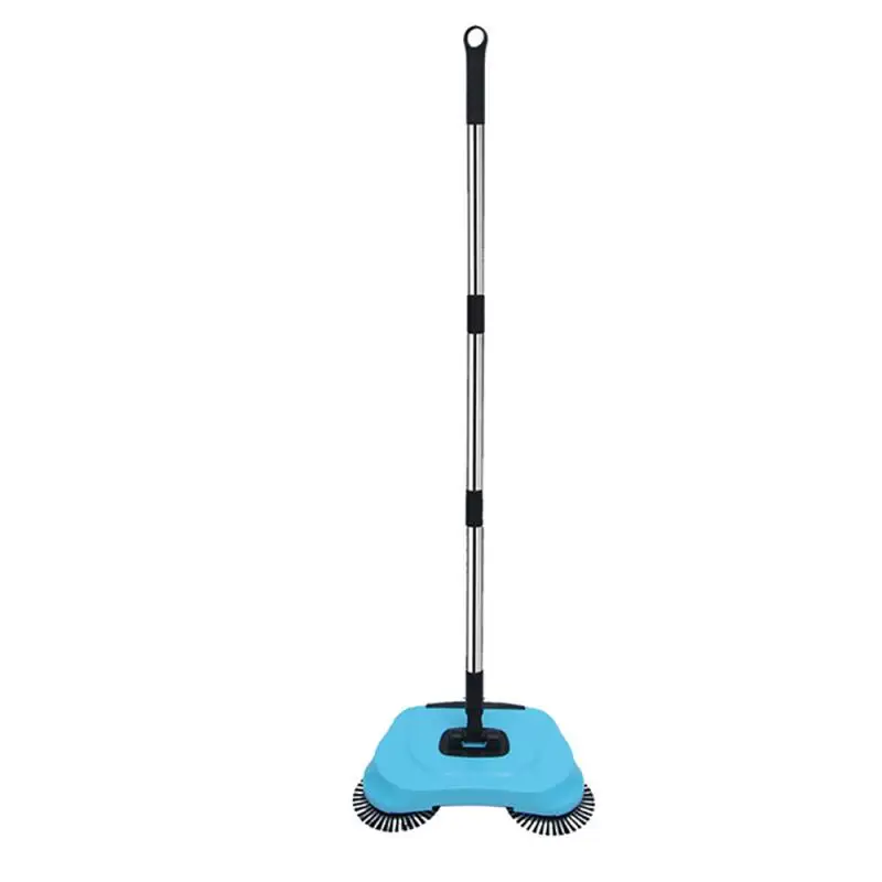 Multifunctional Stainless Steel Household Hand Push Lazy Sweeper Hand Push Vacuum Cleaner Floor Sweeper  Household Cleaning Tool 