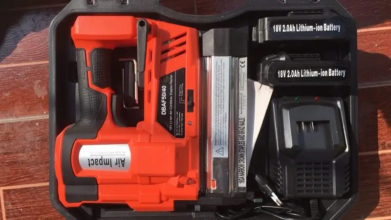 Hot selling 18V Li-ion Air Cordless Nailer
