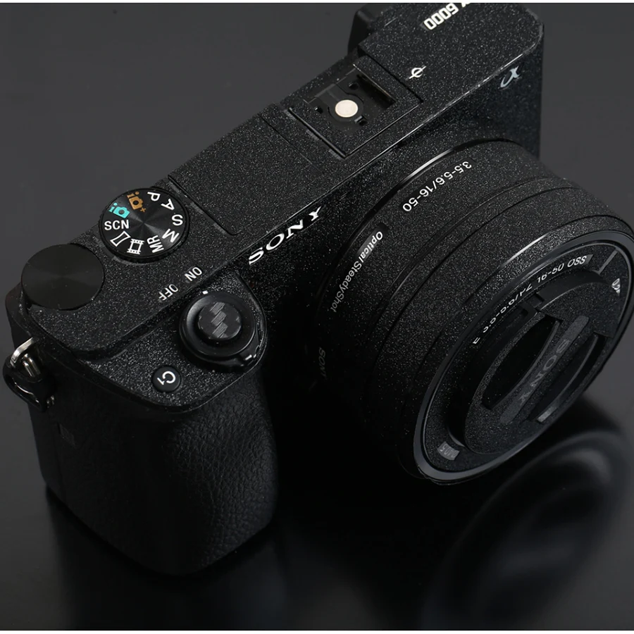 Блестящая наклейка с защитой от царапин для корпуса камеры SONY A6000 A6100 A6300 A6400 A6500 A6600