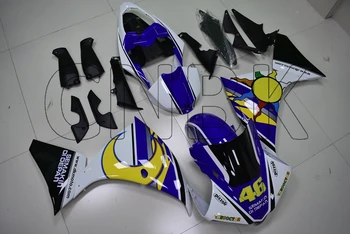 

YZF1000 R1 10 11 Bodywork YZF R1 2009 Blue White Body Kits YZF1000 R1 2009 - 2011 Motorcycle Fairing