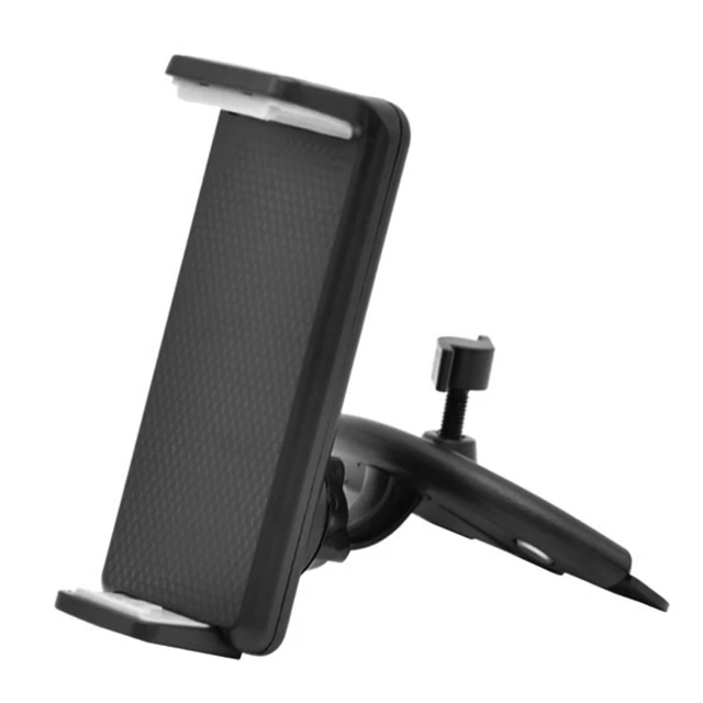 sara-u Universal 360 Degree Rotation Car CD Slot Mount Holder Stand Compatible with Phone Tablet 