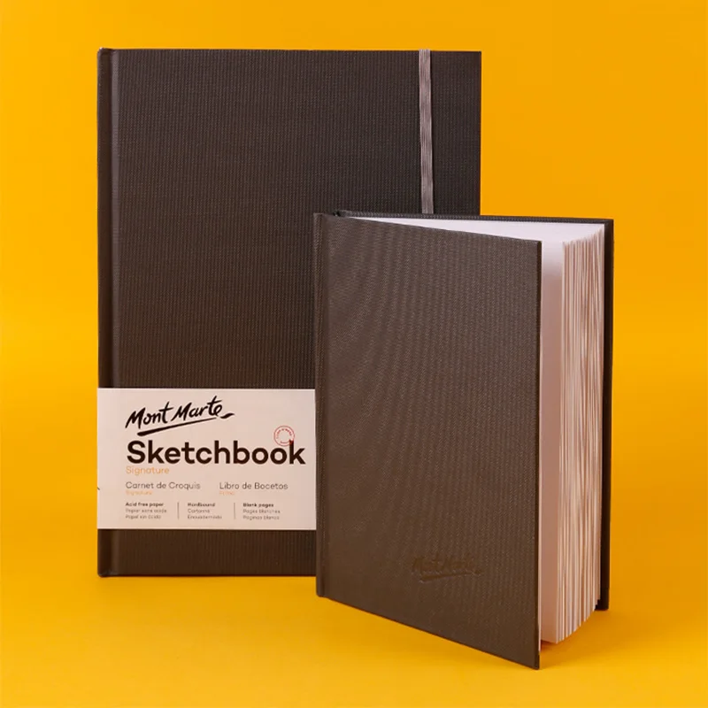 Sketch Book A5 Hard Cover 110gsm 80 Sheets Plain Notebook Blank Journal -  AliExpress