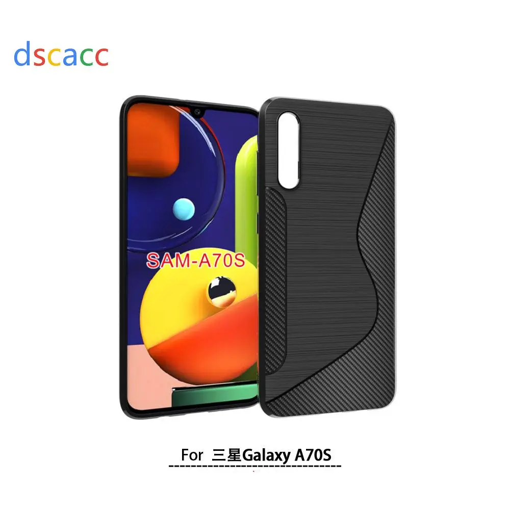 DSCACC S line TPU чехол для samsung Galaxy A70S Galaxy A10E 100 шт