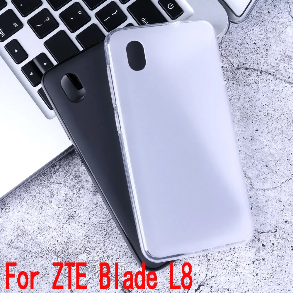 Full Protect Anti-knock TPU Silicone Back Cover Case For ZTE Blade L8/A3 2019 for phone cases cover | Мобильные телефоны и