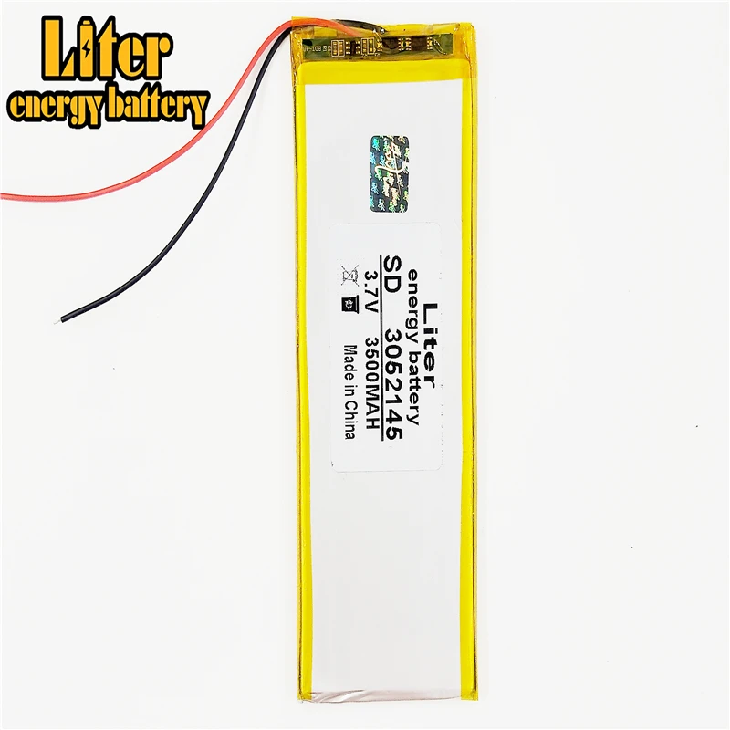Caixa de Som Li-ion com 3500mah 3.7v para Bateria de Dvr Inteligente Telefone Celular Alto-falante Tablet pc Gps Mp3mp4 - Image 3