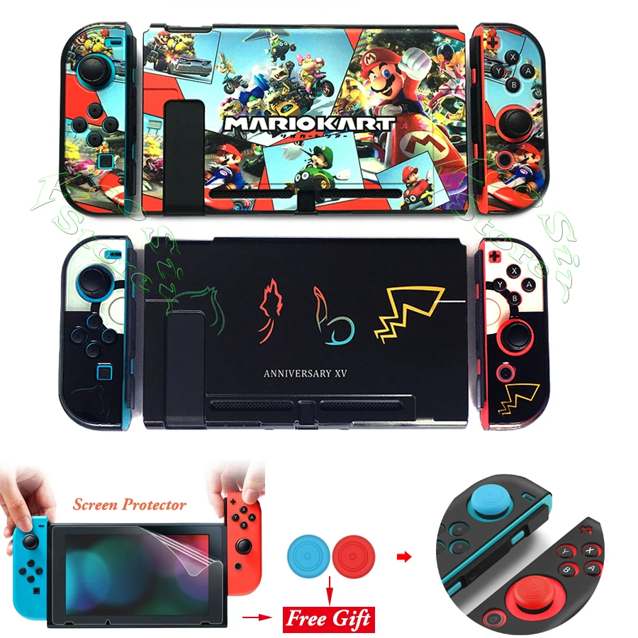 

Nintendos Nintend Switch Protective Case Screen Protector Film Nintendo_Switch Shell Nintendoswitch Cover for Nintendo Switch