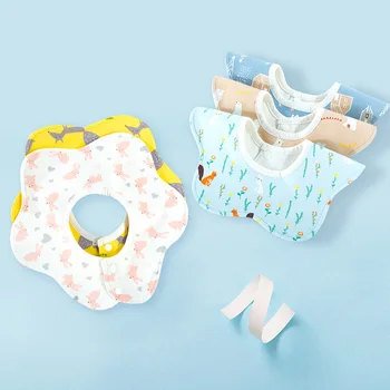 

Baby Bibs Saliva Towel Waterproof Burp Cloths Feeding Stuff Cotton Newborn 360 Circular Infant Supplies Cartoon Infantil Bandana