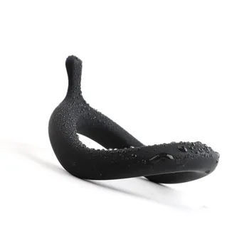 Silicone Scrotum Ring Penis Erection Cock Ring Delay Ejaculation Sex Toys For Men Ball Stretcher Male Chastity Device Cockring 3
