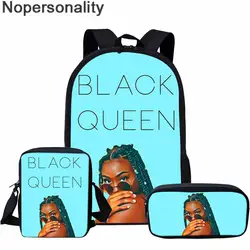 Сумки-книжки для девочек в африканском стиле с Черной Королевой, уникальные детские сумки на заказ, магические школьные рюкзаки для