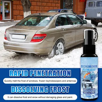 

De-Icing Agent De-Icer Melts Snow Frost Winter Auto Car Window Effective De-Icer Car Styling