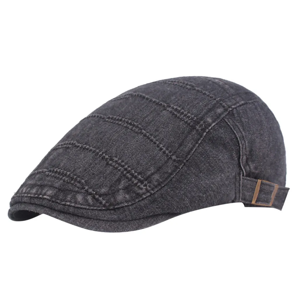 Мужская и женская плоская кепка Newsboy Baker береты Duckbill Golf Driving Cabbie Hat boinas masculinas tocas e gorros masculino inverno