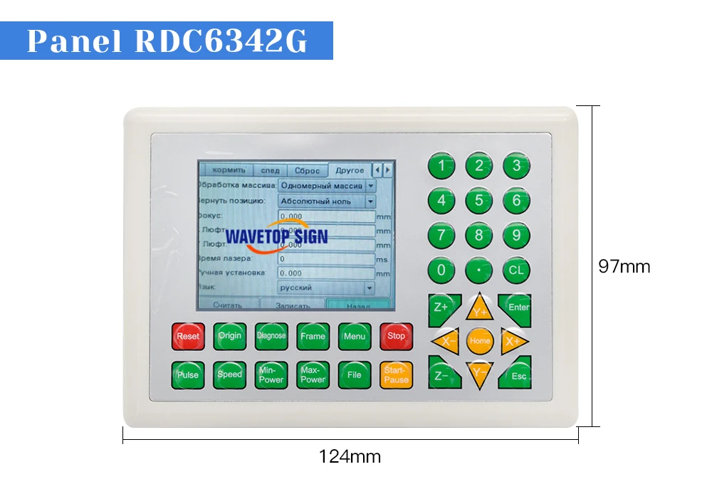 Ruida RDC6342G CO2 лазерный контроллер для лазерной резки и гравировки
