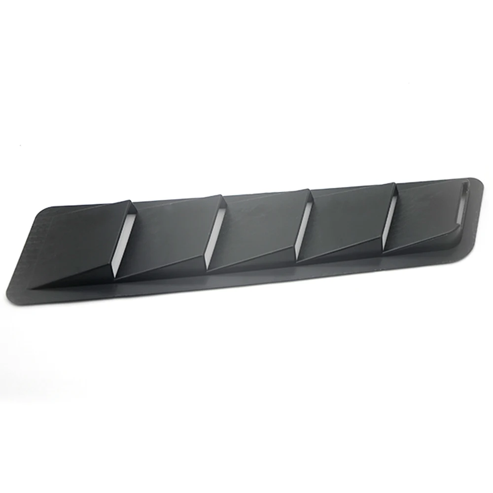 Air Flow Intake Universal Scoop Bonnet Side Fender Car Decorative Cover Hood Vent Louver Cooling Panel Trim Set Car Side Vent Sticker