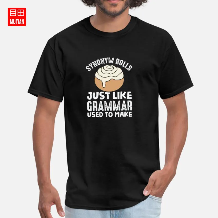 Synonym Rolls Meme учитель грамматики английского языка Pun футболка магический подарок