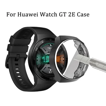 

Hangrui Soft Silicone HD Protect Cover For Huawei Watch GT 2E Case TPU Full Cover Frame Protector Smart Watch Accessories