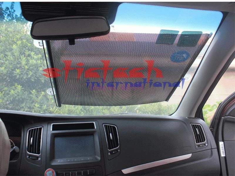 by DHL or Fedex 200pcs Retractable Side Window Car Sun shade Curtain Automatic Sunscreen roller Blinds Film | Автомобили и