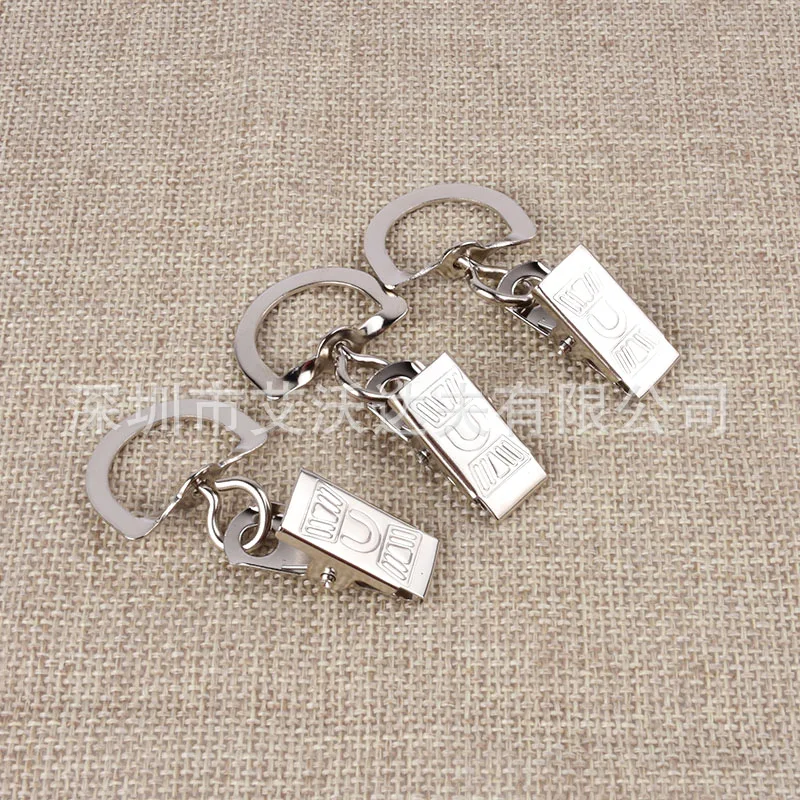 

[Manufacturers Direct Selling] Supply Pig Gallbladder Shaped Clip niu xian kou Rotating Knitted Buckle Metal Label Clip