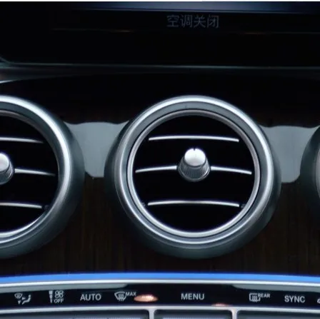 Центральный контроль навигации Защитная панель экрана для Mercedes Benz C Class W205 GLC X253 200 260- автостайлинг