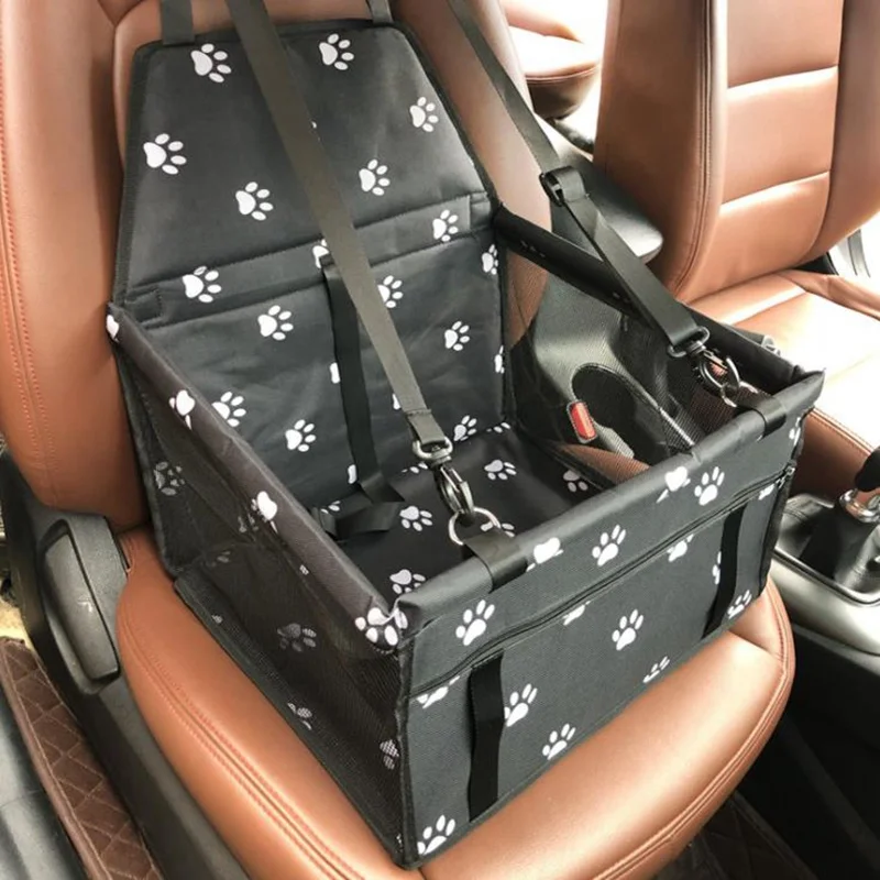 Pet Carrier Bag PVC tube Cover Pad Dog Seat Carry Cat Puppy House Car Travel Folding Hammock Waterproof Basket