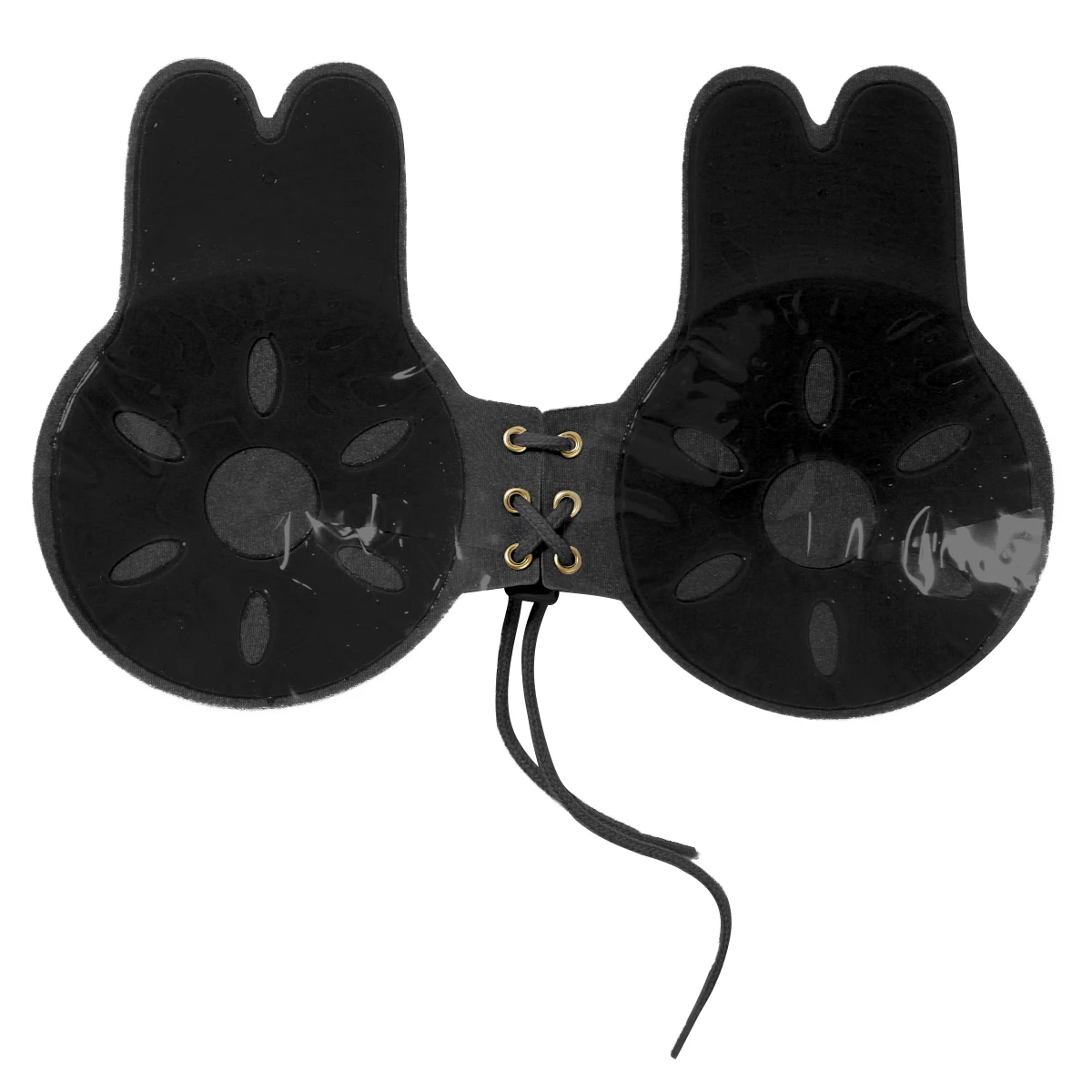 Милые самоклеющиеся силиконовые накладки на соски без бретелек Невидимые пуш-ап накладки для груди приподнимают ленты с кулиской/пряжкой
