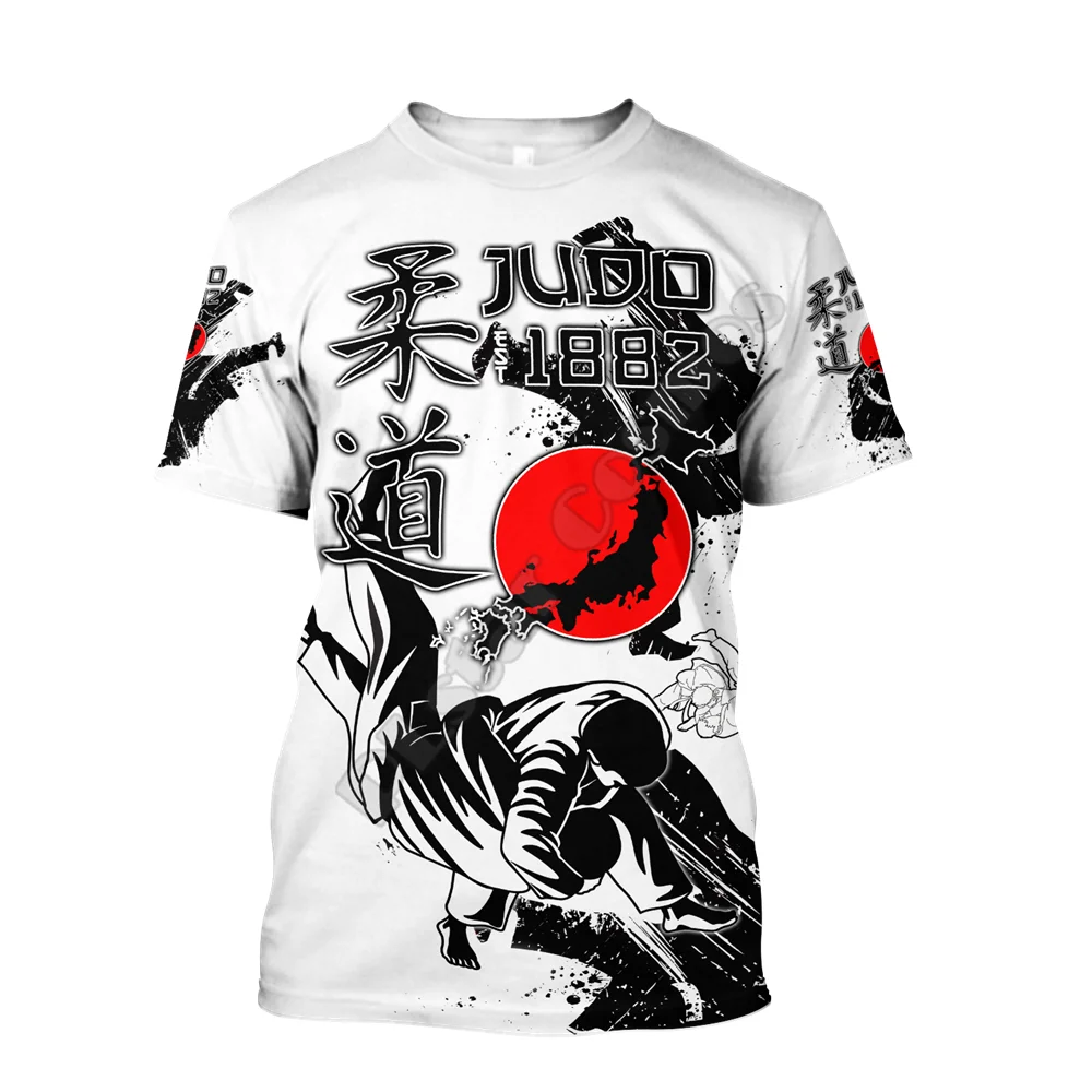 PLstar Cosmos Judo 3D Printed t-shirt Harajuku Streetwear T shirts Funny Dog Men For Women Short Sleeve | Мужская одежда