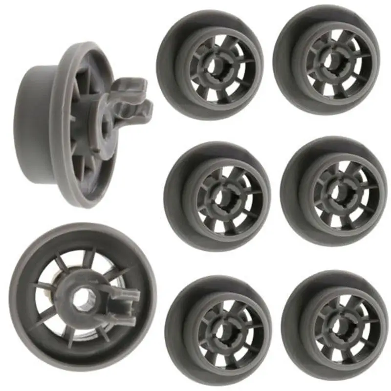8 ruedas cesta rueda lavavajillas bajo cesta para Bosch Siemens Neff 165314 0016 5314 