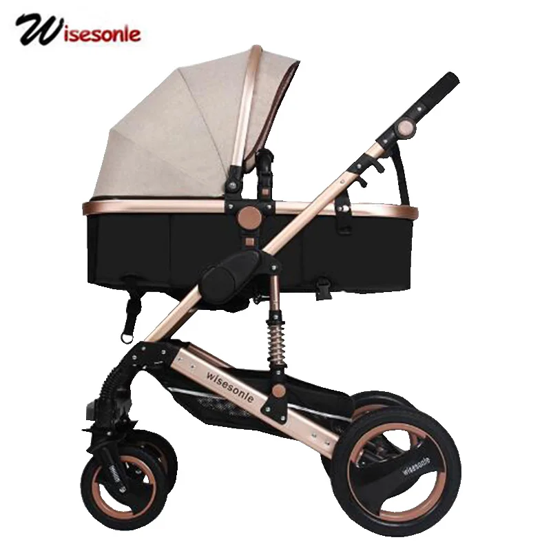 Wisesonle детская коляска 2 в 1 3 Складной свет четыре сезона ускоренная доставка